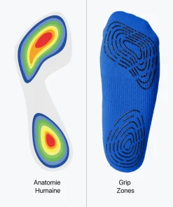 Grip Socks - Bleu
