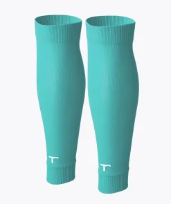 Jambières de Foot Bleu clair