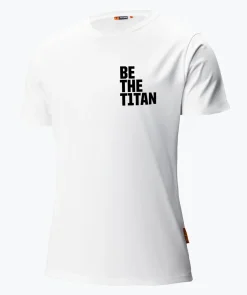 T-Shirt Be the T1TAN Blanc